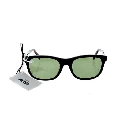 Picture of Mont Blanc MB507S 01N - Shiny Black-Green Polarized by Mont Blanc for Men - 53-19-145 mm Sunglasses