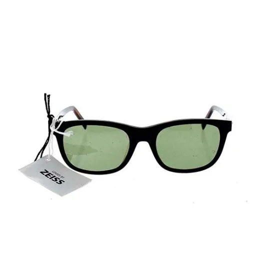 Picture of Mont Blanc MB507S 01N - Shiny Black-Green Polarized by Mont Blanc for Men - 53-19-145 mm Sunglasses