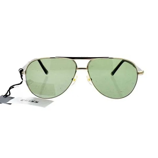Picture of Mont Blanc MB517S 28R - Rose Gold-Green Polarized by Mont Blanc for Men - 62-12-140 mm Sunglasses