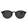 Picture of Mont Blanc MB585S 02A - Matte Black-Smoke by Mont Blanc for Men - 50-24-145 mm Sunglasses