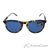 Picture of Mont Blanc MB588S 55V - Coloured Havana-Blue by Mont Blanc for Men - 52-19-145 mm Sunglasses