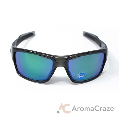 Picture of Oakley OO9263-09 Turbine - Grey Smoke-Jade Iridium Polarized by Oakley for Men - 65-17-132 mm Sunglasses