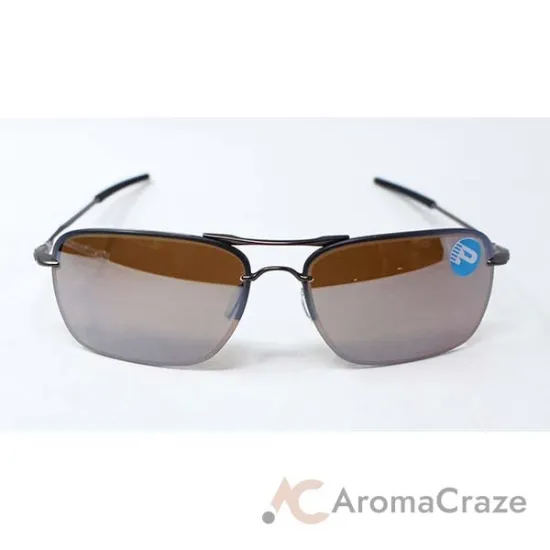 Picture of Oakley Tailback OO4109-03 - Tailback Titanium-Titanium Iridium Polarized by Oakley for Men - 60-15-121 mm Sunglasses