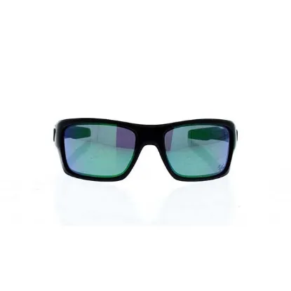 Picture of Oakley Turbine OO9263-15 - Matte Black-Jade Iridium by Oakley for Men - 65-17-132 mm Sunglasses