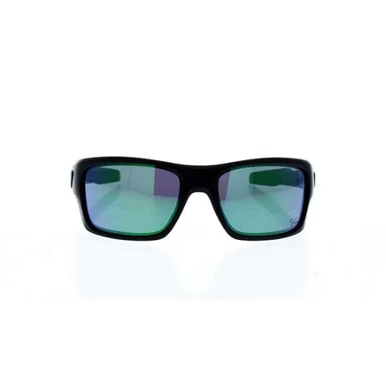 Picture of Oakley Turbine OO9263-15 - Matte Black-Jade Iridium by Oakley for Men - 65-17-132 mm Sunglasses