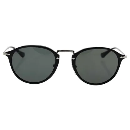 Picture of Persol PO3046S 95-58 - Black-Green Polarized by Persol for Men - 51-21-140 mm Sunglasses