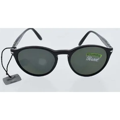 Picture of Persol PO3092SM 9014-58 - Black-Green Polarized by Persol for Men - 50-19-145 mm Sunglasses