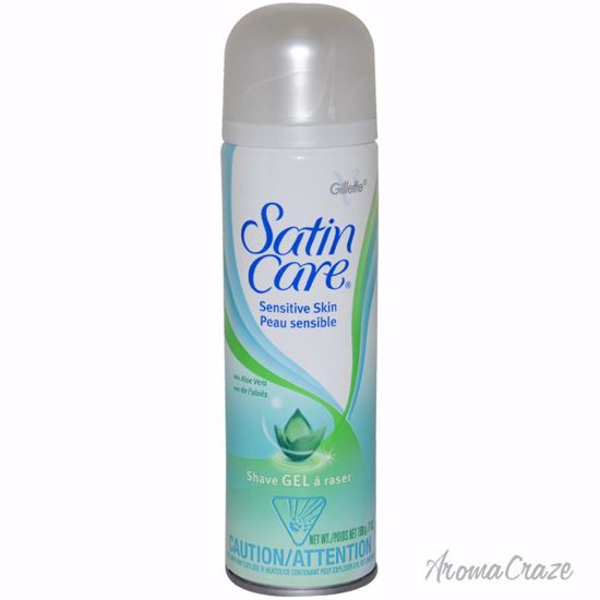 Gillette Satin Care Sensitive Skin With Aloe Vera Shave Gel 