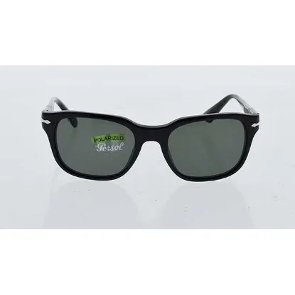 Picture of Persol PO3112S 95-58 - Black-Green Polarized by Persol for Men - 53-19-145 mm Sunglasses