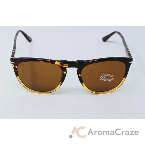 Picture of Persol PO3114S 1024-33 Ebano E Oro-Brown by Persol for Men - 53-19-145 mm Sunglasses