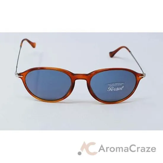 Picture of Persol PO3125S 96-56 - Light Havana-Blue by Persol for Men - 51-19-140 mm Sunglasses