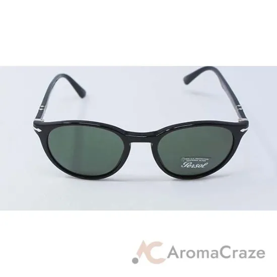 Picture of Persol PO3152S 9014-31 - Black-Grey Green by Persol for Men - 52-20-145 mm Sunglasses