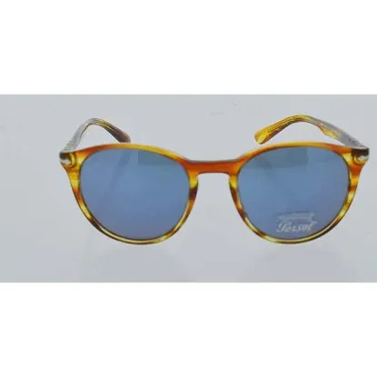 Picture of Persol PO3152S 9043-56 - Brown Striped Yellow-Blue by Persol for Men - 52-20-145 mm Sunglasses