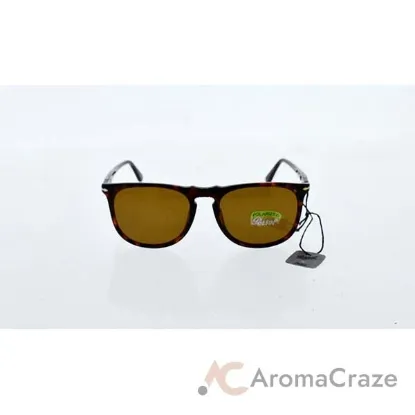 Picture of Persol PO649 95-58 - Black-Green Polarized by Persol for Men - 52-20-135 mm Sunglasses