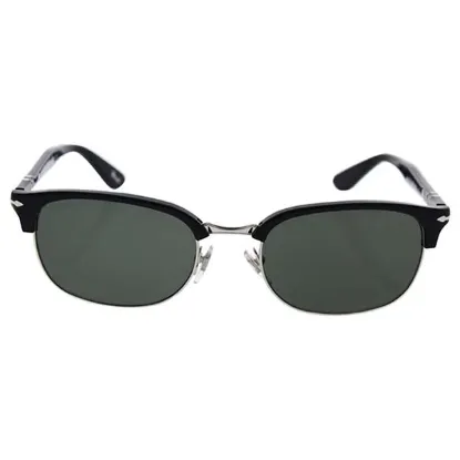 Picture of Persol PO8139S 95-58 - Black-Green Polarized by Persol for Men - 55-20-145 mm Sunglasses