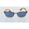 Picture of Persol PO8139S 96-56 - Terra di Siena-Blue by Persol for Men - 52-20-145 mm Sunglasses