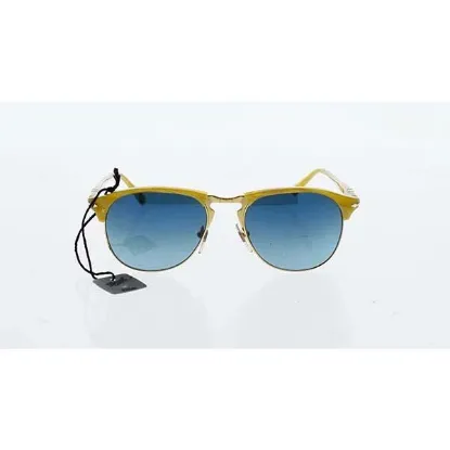 Picture of Persol PO8649S 1046-S3 - Light Horn-Blue Faded Polarized by Persol for Men - 56-18-145 mm Sunglasses