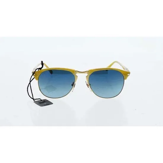 Picture of Persol PO8649S 1046-S3 - Light Horn-Blue Faded Polarized by Persol for Men - 56-18-145 mm Sunglasses