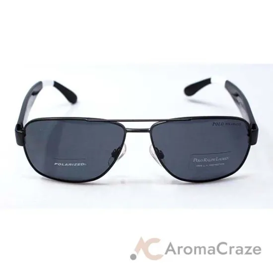 Picture of Polo Ralph Lauren PH 3097 930781 - Matte Dark Gunmetal-Grey Polarised by Ralph Lauren for Men - 59-14-145 mm Sunglasses