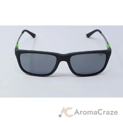 Picture of Polo Ralph Lauren PH 4088 5421-6G - Matte Grey-Green by Ralph Lauren for Men - 55-17-145 mm Sunglasses