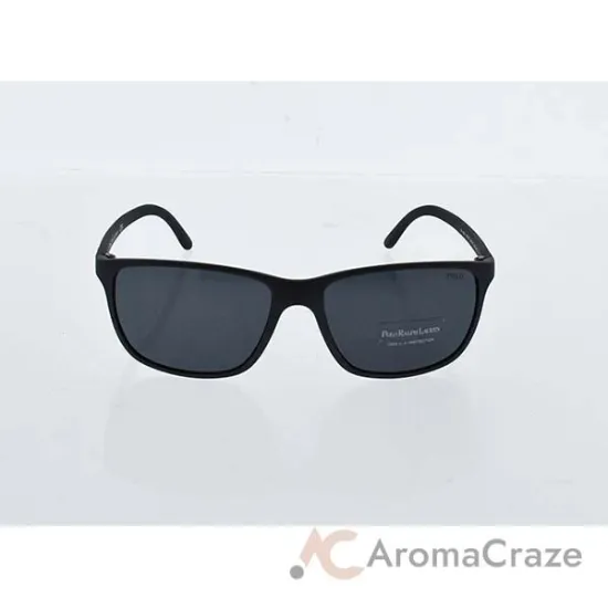 Picture of Polo Ralph Lauren PH 4092 542187 Matte Grey by Ralph Lauren for Men - 58-16-145 mm Sunglasses