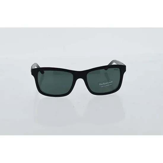 Picture of Polo Ralph Lauren PH 4095 5523-71 - Matte Black-Green by Ralph Lauren for Men - 57-19-140 mm Sunglasses