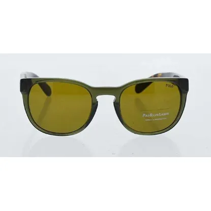 Picture of Polo Ralph Lauren PH 4099 5542-73 - Olive Green-Brown by Ralph Lauren for Men - 52-21-145 mm Sunglasses