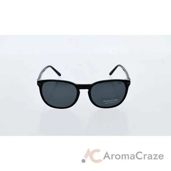 Picture of Polo Ralph Lauren PH 4107 5001-87 - Shiny Black-Gray by Ralph Lauren for Men - 53-19-145 mm Sunglasses