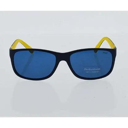Picture of Polo Ralph Lauren PH 4109 558880 - Matte Blue Navy-Blue by Ralph Lauren for Men - 59-17-145 mm Sunglasses