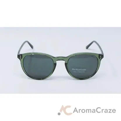 Picture of Polo Ralph Lauren PH 4110 5036-71 - Shiny Transparent Bottle Green-Bottle Green by Ralph Lauren for Men - 50-21-145 mm Sunglasses