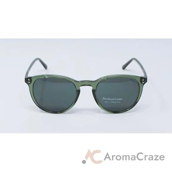 Picture of Polo Ralph Lauren PH 4110 5036-71 - Shiny Transparent Bottle Green-Bottle Green by Ralph Lauren for Men - 50-21-145 mm Sunglasses