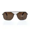 Picture of Prada SPR 54R 75S-8C1 - Brushed Gunmetal-Brown by Prada for Men - 60-15-140 mm Sunglasses