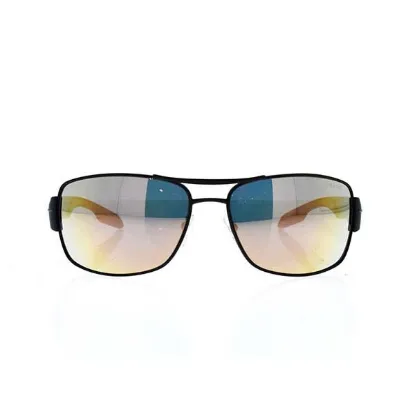 Picture of Prada SPS 54I TIG-2D2 - Grey Rubber-Grey Rose Gold by Prada for Men - 65-14-125 mm Sunglasses