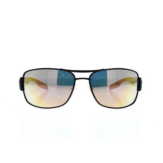 Picture of Prada SPS 54I TIG-2D2 - Grey Rubber-Grey Rose Gold by Prada for Men - 65-14-125 mm Sunglasses
