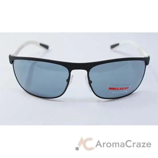 Picture of Prada SPS 54Q TIG-3C2 - Grey Rubber-Dark Grey by Prada for Men - 63-17-130 mm Sunglasses