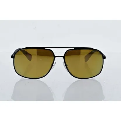 Picture of Prada SPS 56R UFI-5N2 - Green Rubber-Dark Brown Gold Polarized by Prada for Men - 60-14-140 mm Sunglasses