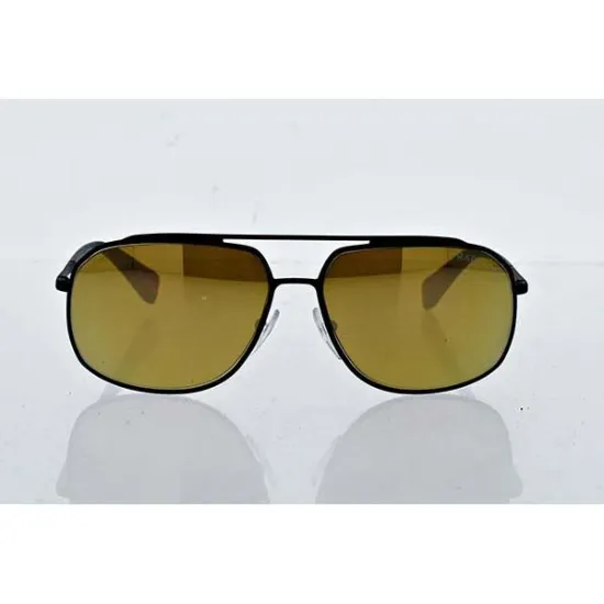 Picture of Prada SPS 56R UFI-5N2 - Green Rubber-Dark Brown Gold Polarized by Prada for Men - 60-14-140 mm Sunglasses