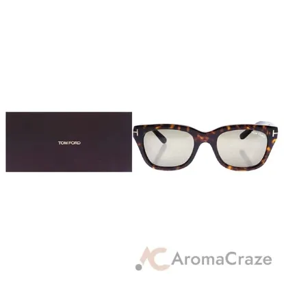 Picture of Tom Ford TF237 52N Snowdon - Dark Havana-Green by Tom Ford for Men - 52-20-140 mm Sunglasses