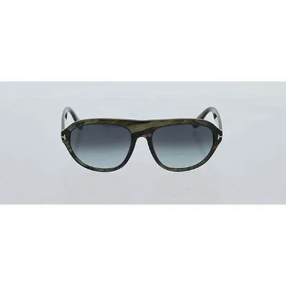 Picture of Tom Ford TF397 20B Ivan - Transparent Green-Gray Gradient by Tom Ford for Men - 58-17-145 mm Sunglasses