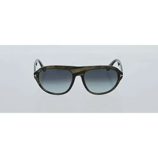 Picture of Tom Ford TF397 20B Ivan - Transparent Green-Gray Gradient by Tom Ford for Men - 58-17-145 mm Sunglasses