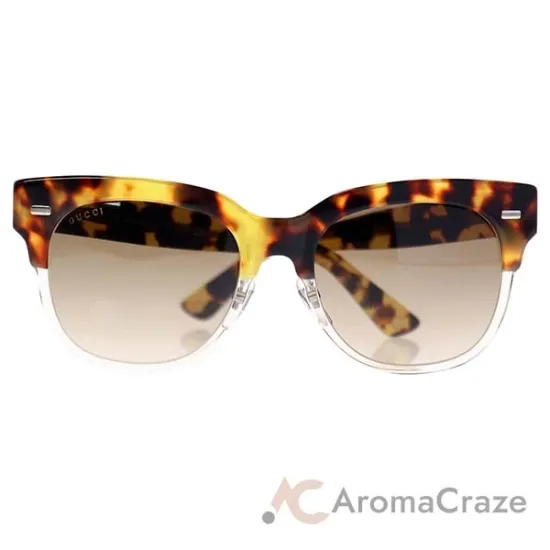 Picture of Gucci GG 3744-S 3MQCC - Spotted Havana by Gucci for Unisex - 52-19-145 mm Sunglasses