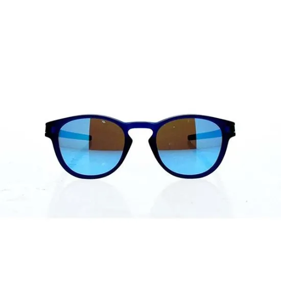Picture of Oakley OO9265-14 Latch - Matte Trans Blue-Sapphire Iridium by Oakley for Unisex - 53-21-139 mm Sunglasses