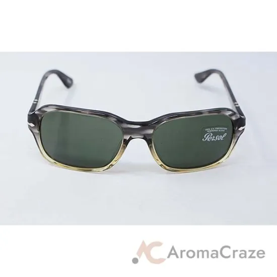 Picture of Persol PO3136S 1039-31 - Striped Grey-Green by Persol for Unisex - 57-18-140 mm Sunglasses