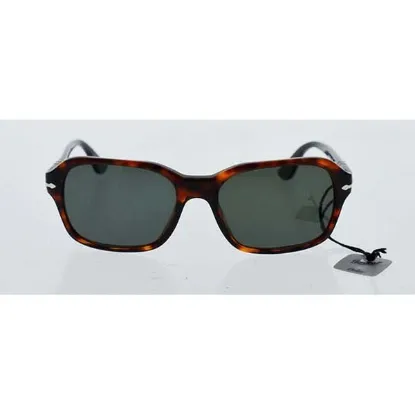 Picture of Persol PO3136S 24-58 - Havana-Green Polarized by Persol for Unisex - 57-18-140 mm Sunglasses
