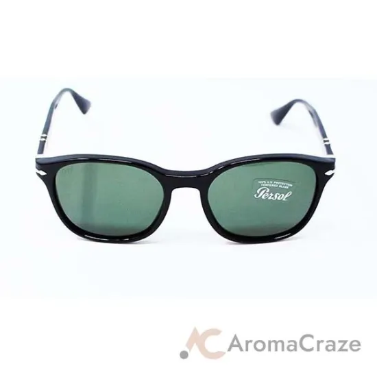 Picture of Persol PO3150S 95-31 - Black-Green by Persol for Unisex - 54-19-145 mm Sunglasses