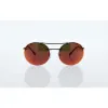Picture of Prada SPS 54R 5AV-5M0 - Gunmetal-Brown Orange by Prada for Unisex - 56-18-135 mm Sunglasses
