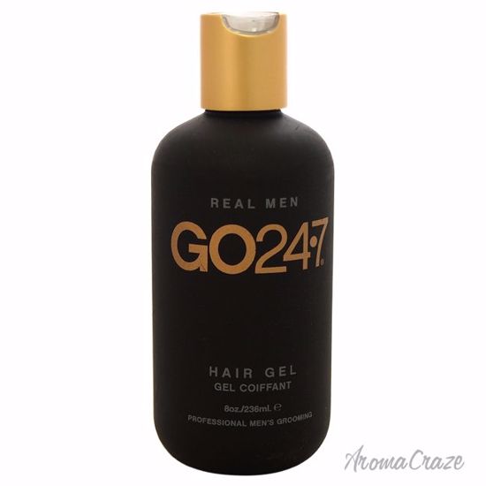 GO247 Real Men Hair Gel for Men 8 oz