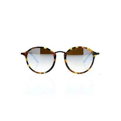 Picture of Ray Ban RB 2447 1157-9U - Tortoise Black-Silver Gradient Flash by Ray Ban for Unisex - 52-21-145 mm Sunglasses