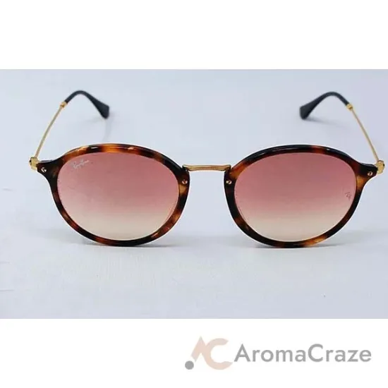 Picture of Ray Ban RB 2447 1160-70 - Spotted Brown Havana-Copper Flash Gradient by Ray Ban for Unisex - 52-21-145 mm Sunglasses