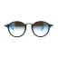 Picture of Ray Ban RB 2447 901-40 - Black-Blue Gradient Flash by Ray Ban for Unisex - 49-21-145 mm Sunglasses